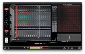 Demonstrating Channel & Monitor Path in SoundcheckPro