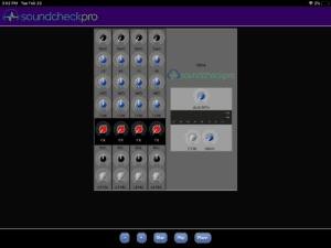 The new SoundcheckPro WebApp For Browsers & Mobile Devices