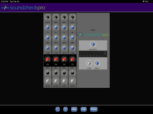 The new SoundcheckPro WebApp For Browsers & Mobile Devices