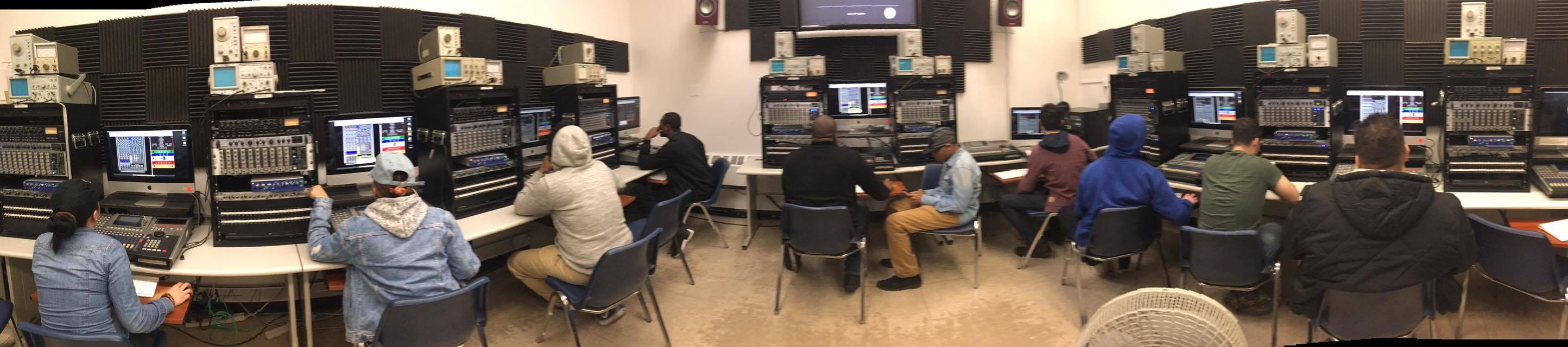 audio production online schools