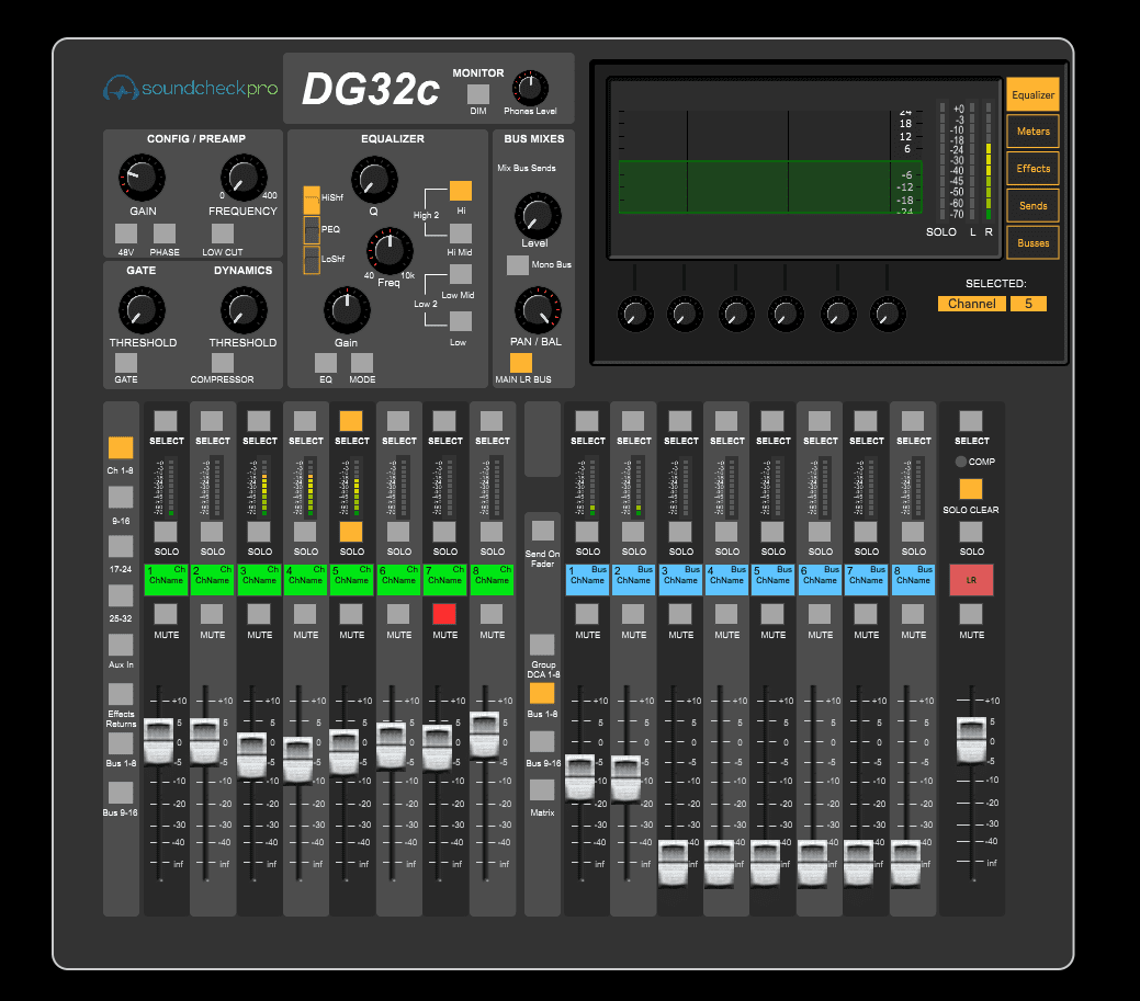 DG32 Digital Mixer